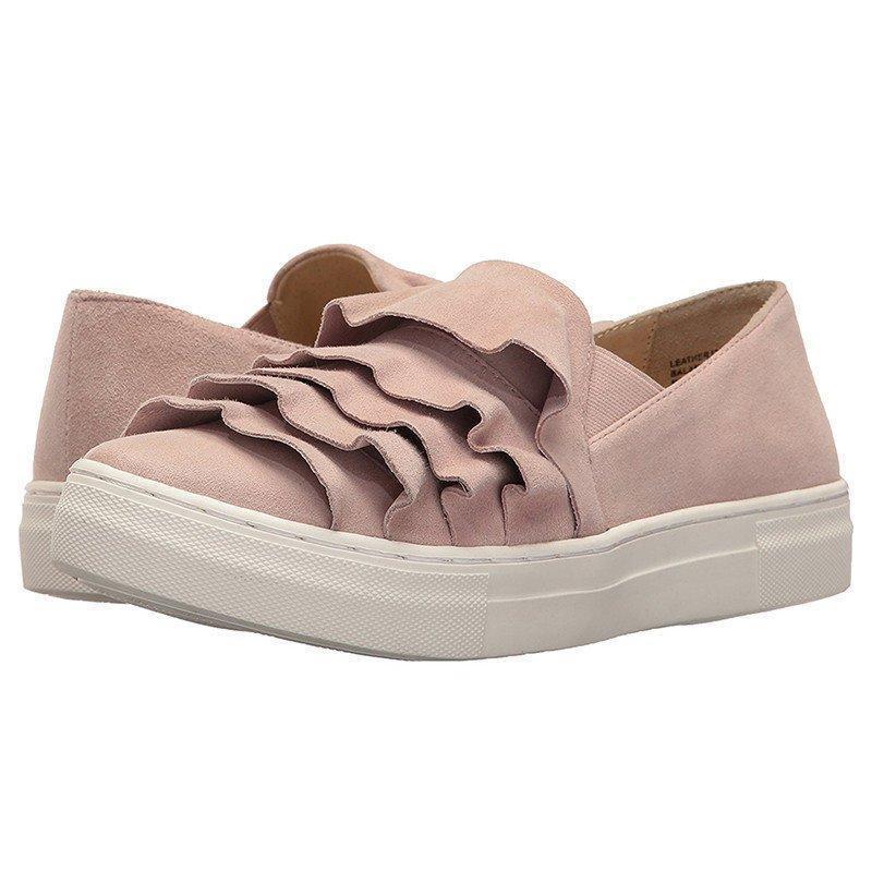 Women Loafers Daily Flat Heel Artificial Suede All Season Ruffles Shoes
