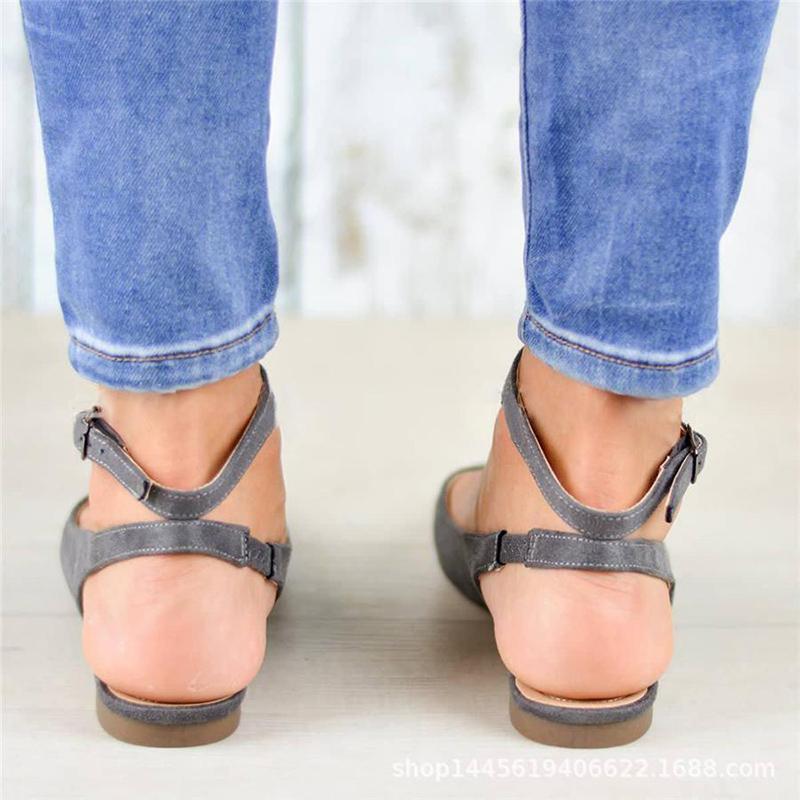 Fashion Pointed Suede Flats